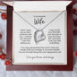 To My Beautiful Wife Forever Love Necklace