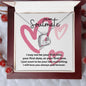 To My Soulmate Forever Love Necklace