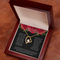 To My Beautiful Daughter Forever Love Necklace