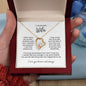 To My Beautiful Wife Forever Love Necklace