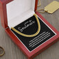 To My Soulmate Cuban Necklace