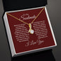 To My Soulmate Alluring Beauty Necklace