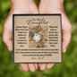 To My Daughter from This Old Lion | Love Knot Necklace