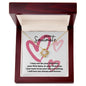 To My Soulmate Love Knot Necklace