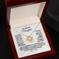 To My Beautiful Daughter| Never Feel Alone | Love Knot Necklace