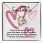 To My Soulmate Forever Love Necklace