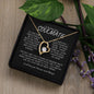 To My Beautiful Soulmate Forever Love Necklace