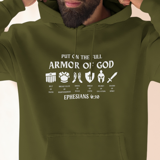 ARMOR OF GOD - Unisex Premium Pullover Hoodie