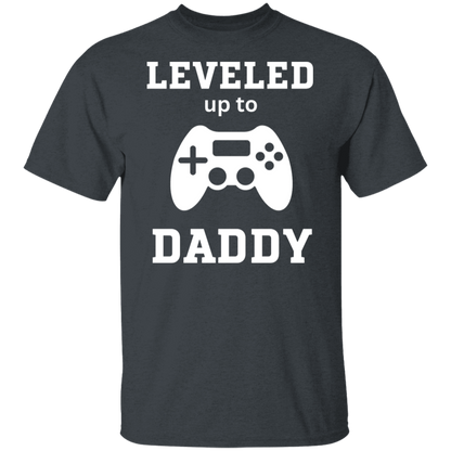 LEVELED UP DADDY & PLAYER 2 SHIRT SET