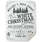 White Christmas Blankets