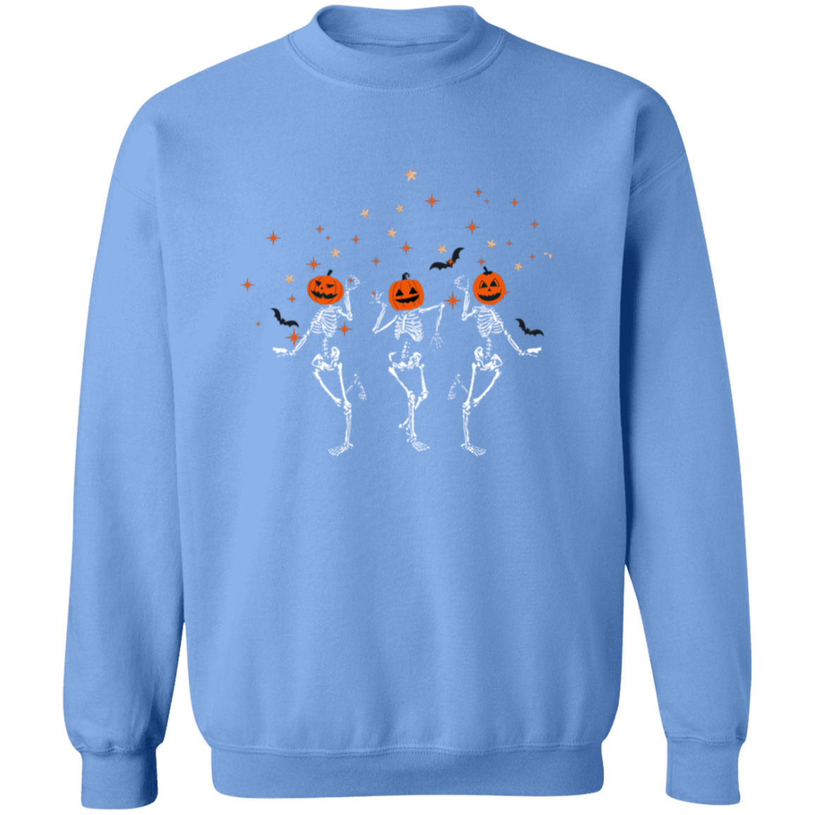 Dancing Skeleton Pumpkin Heads | Sweatshirt | Hoodie