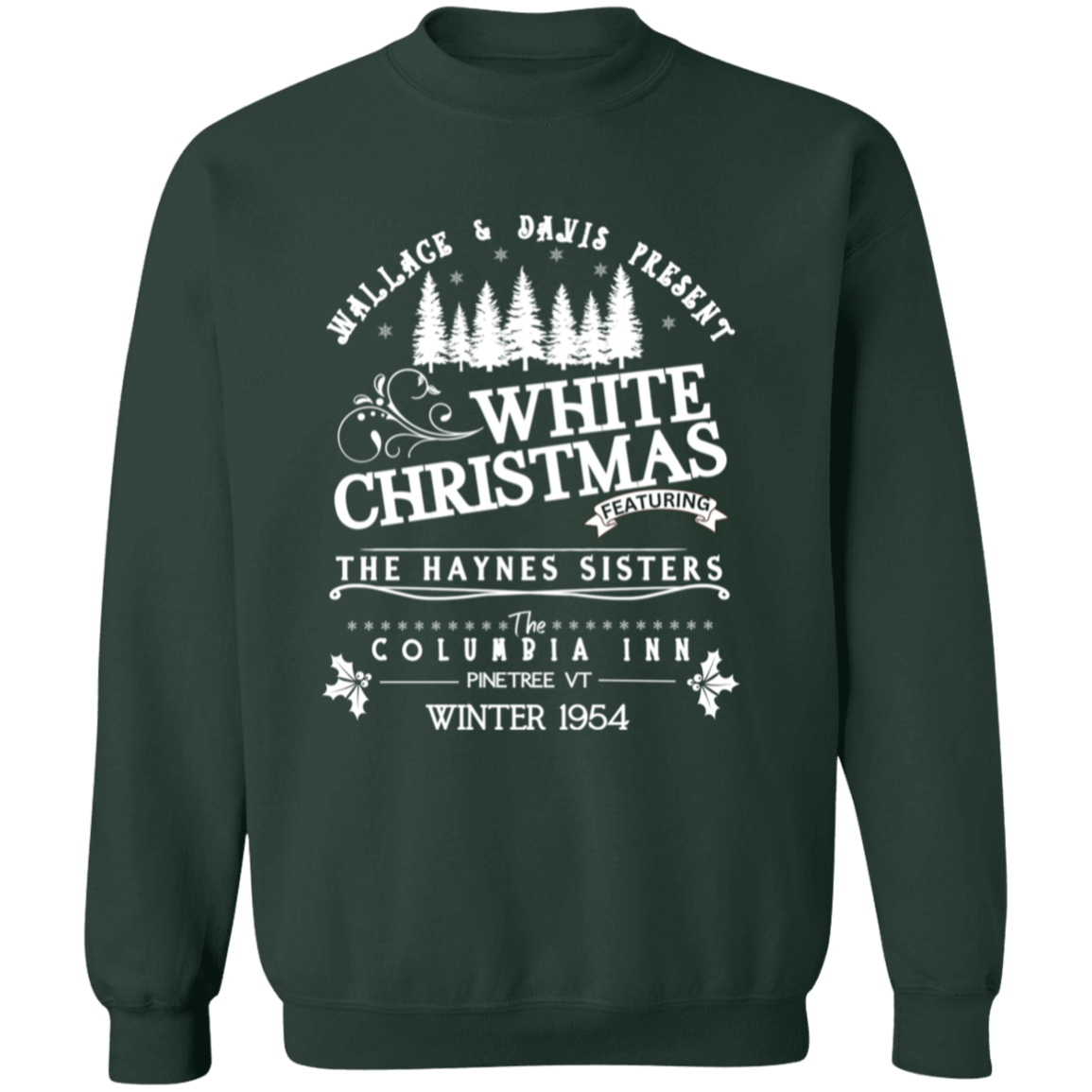 White Christmas Sisters Sweatshirts