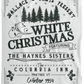 White Christmas Blankets