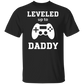 LEVELED UP DADDY & PLAYER 2 SHIRT SET