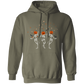 Dancing Skeleton Pumpkin Heads | Sweatshirt | Hoodie