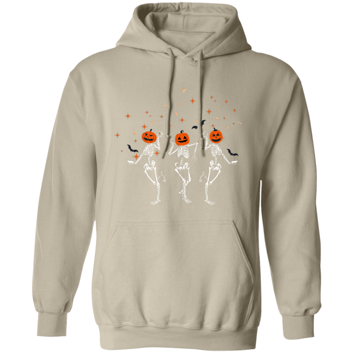 Dancing Skeleton Pumpkin Heads | Sweatshirt | Hoodie