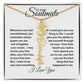 To My Soulmate | Birthday Flower | Customable Name Necklace