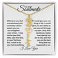 To My Soulmate | Birthday Flower | Customable Name Necklace