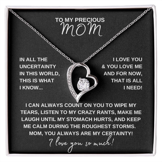 To My Precious Mom | Forever Love Necklace