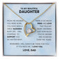 TO MY BEAUTIFUL DAUGHTER | FOREVER LOVE NECKLACE