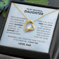 TO MY BEAUTIFUL DAUGHTER | FOREVER LOVE NECKLACE