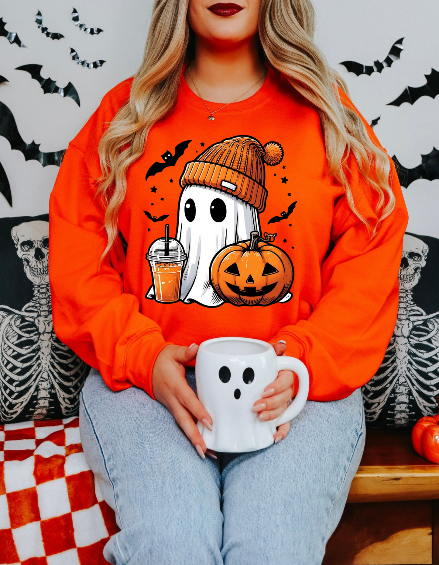 Cute Ghost | Tshirt | Sweatshirt | Mug