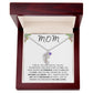 MOM - Personalized Baby feet with Birthstones