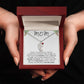 MOM - Personalized Baby feet with Birthstones