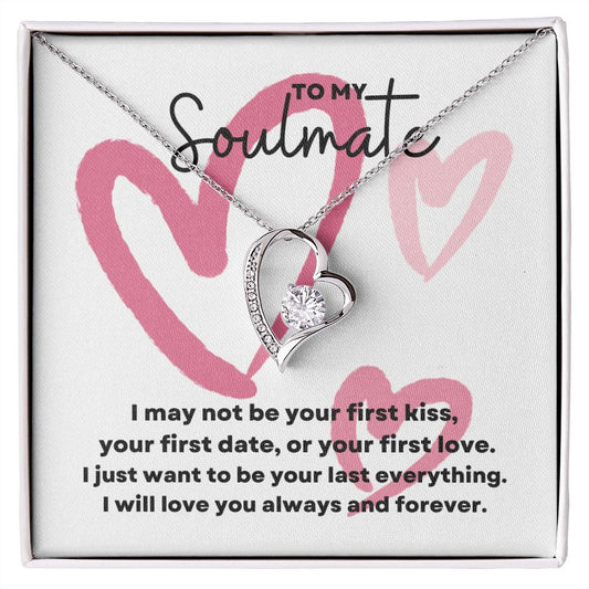 To My Soulmate Forever Love Necklace