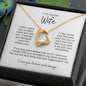 To My Beautiful Wife Forever Love Necklace